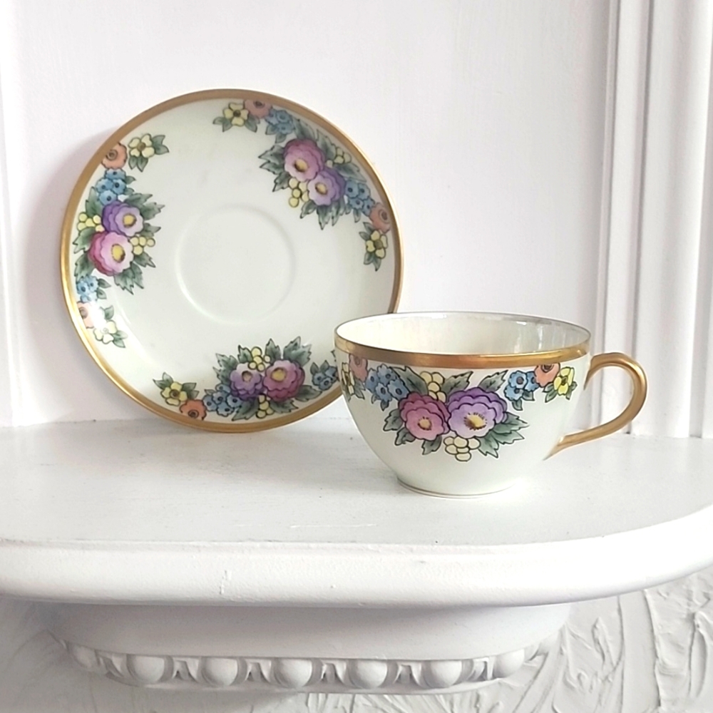 Haviland Co, Saucer for H Watson Company, Limoges France